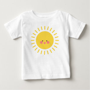 Cute Lycklig Ansikte, Sol, sommarsolsken T Shirt