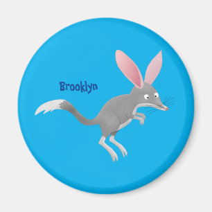 Cute lycklig Australian bilby tecknad Magnet