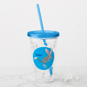 Cute lycklig Australian bilby tecknad Take Away Mugg
