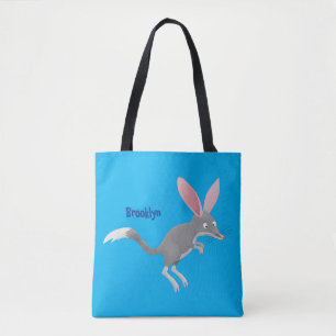Cute lycklig Australian bilby tecknad Tygkasse