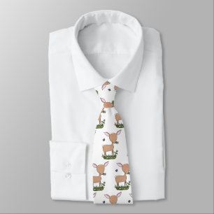 Cute lycklig baby hjort tecknad illustration slips