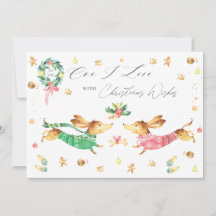 Cute Lycklig Dachshund Hundar till Älskare i Kärle