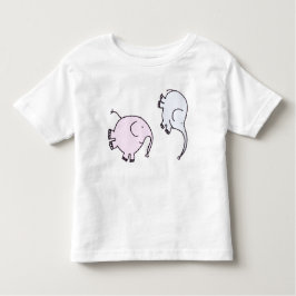 Cute Lycklig Flipping Elephants T-shirt