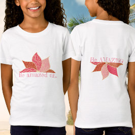 Cute Lycklig Flower Shirt T Shirt