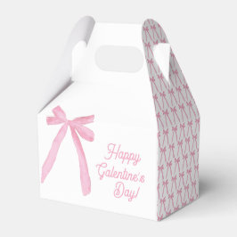 Cute Lycklig Galentine's day Rosa Rosett band Bows Presentaskar