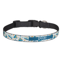 Cute Lycklig Hanukkah Dog Collar