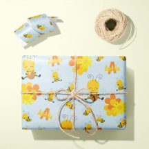 Cute Lycklig Humla med Flowers Little Kid