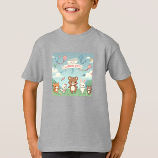 Cute Lycklig Labor Day T-Shirt