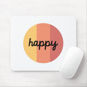 Cute Lycklig Mouse Pad Musmatta