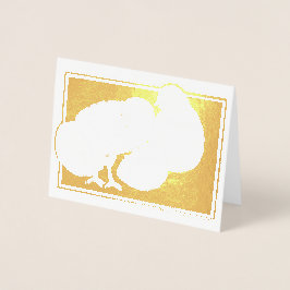 Cute Lycklig-Påskägg Folierat Kort