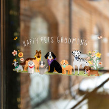 Cute Lycklig Pet-familjen Djuromsorg, Grooming Bus