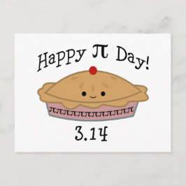 Cute Lycklig Pi Day! Vykort
