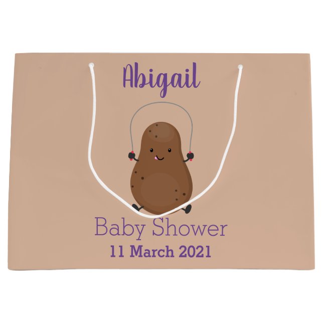 Cute lycklig-potatisknutslag tecknad (Framsidan)