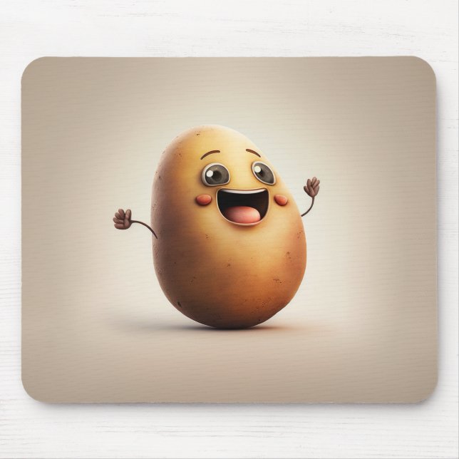 Cute Lycklig Potato Musmatta (Framsidan)