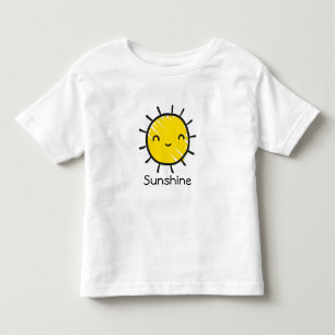 Cute Lycklig Smile Sunshine Anpassningsbar Text T Shirt