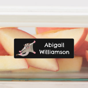 Cute lycklig-sockerreglage-personlig för tecknad klistermärke