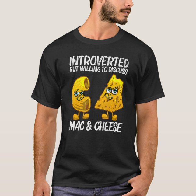 Cute Mac & Cheese För manar Women Macaroni Cheese T Shirt (Framsida)