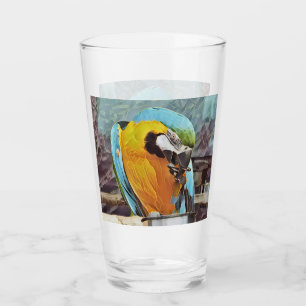 CUTE MACAW GLASKOPP