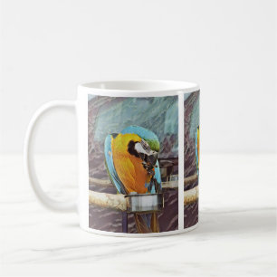 CUTE MACAW KAFFEMUGG