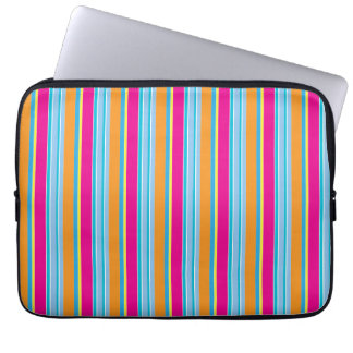 Cute magic colorful stripes laptop fodral