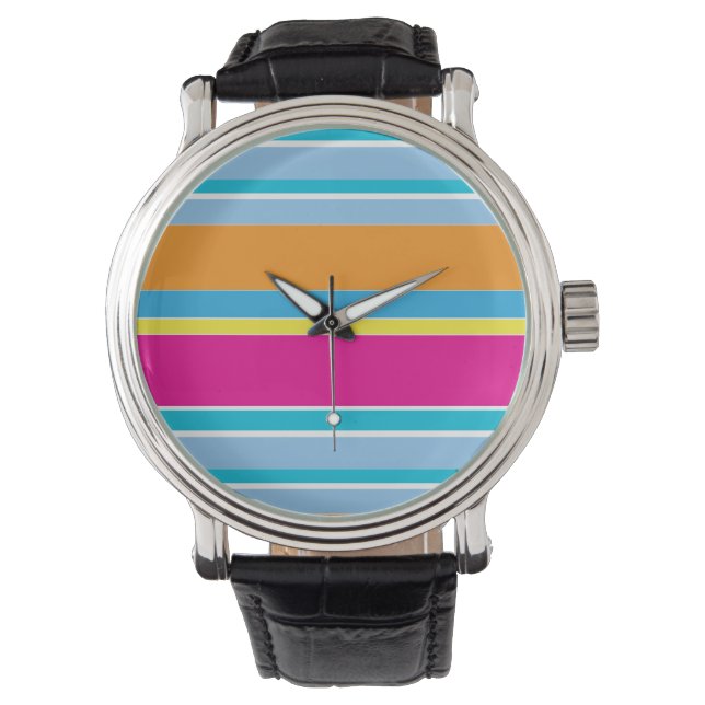 Cute Magic colorroful rand Armbandsur (Framsida)
