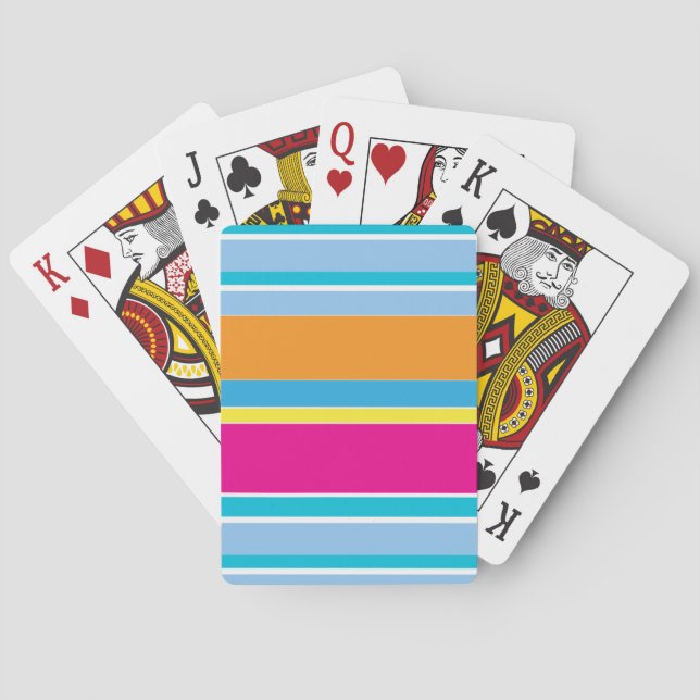 Cute Magic colorroful rand Casinokort (Baksidan)