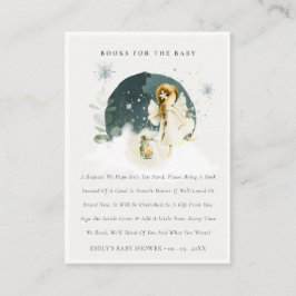 Cute Magic Enchanted Fairy Bokar for Baby Shower Tilläggskort