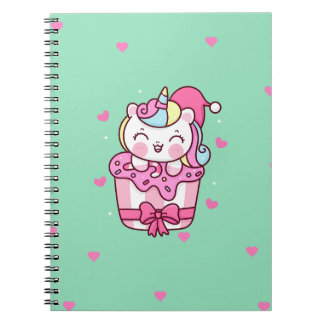 Cute Magic Unicorn Anteckningsbok