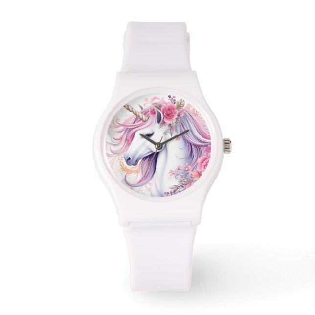 Cute Magic Unicorn Armbandsur (Framsida)