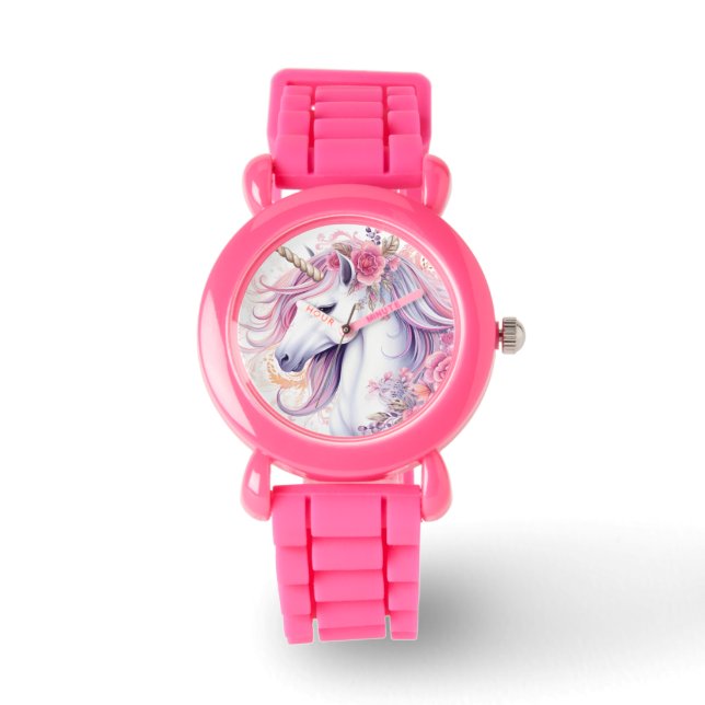 Cute Magic Unicorn Armbandsur (Framsida)