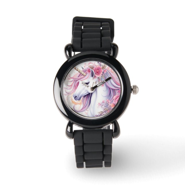 Cute Magic Unicorn Armbandsur (Framsida)