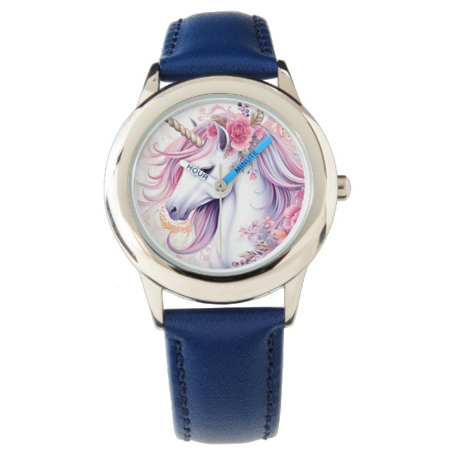 Cute Magic Unicorn Armbandsur (Framsida)