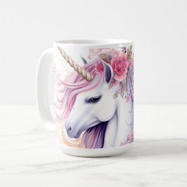 Cute Magic Unicorn Kaffemugg