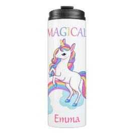 Cute Magic Unicorn och Rainbow White
