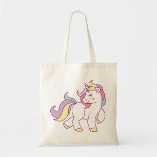 Cute Magic Unicorn Personlig Tygkasse