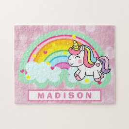 Cute Magic Unicorn Rainbow Pussel