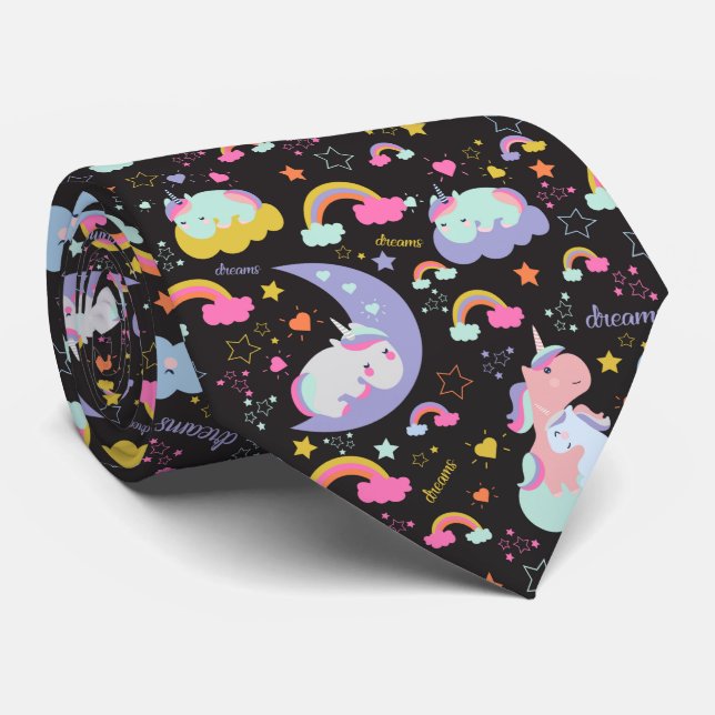 Cute magical dreams unicorn pattern slips (Rullad)