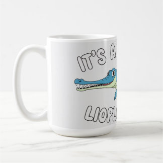 Cute Magical Liopleurodon Fantasy Prehistoric Ocea Kaffemugg