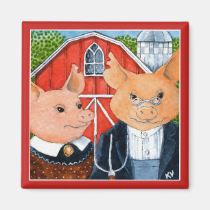 Cute-magnet, amerikansk Gotham grisar Magnet