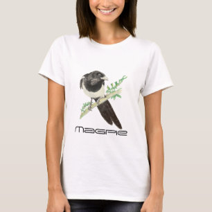 Cute Magpie Bird, Birding, Nature, Wildlife,Garden Tröja