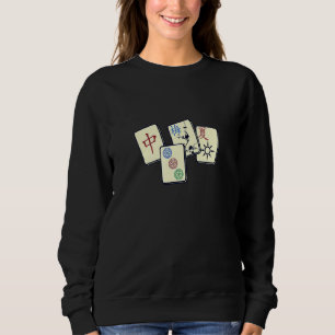 Cute Mah Jong Tiles Roligt China Jewish Game Appar T Shirt