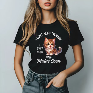 Cute Maine Coon Älskare T Shirt