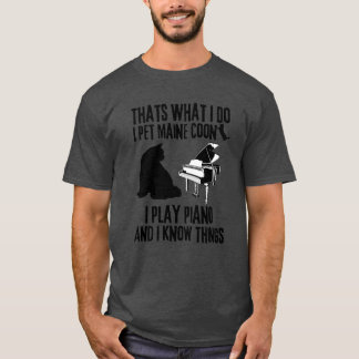 Cute Maine Coon Cat Lover T Shirt
