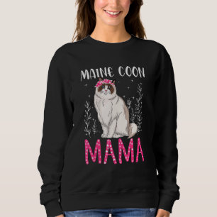 Cute Maine Coon Funny Main Coon Mamma Womens Major T Shirt