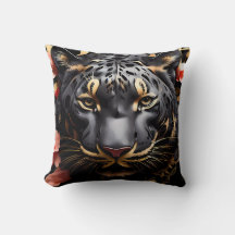 Cute Majestic Black Tiger Porträtt
