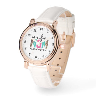 Cute Makfe Mamma Nurse ord art Armbandsur