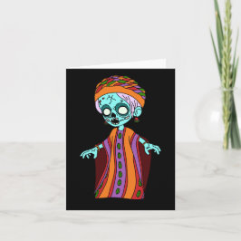 Cute Malian Zombie Anteckningskort