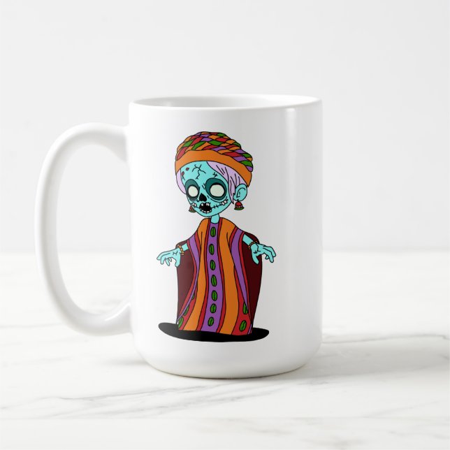 Cute Malian Zombie Kaffemugg (Vänster)