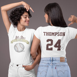 Cute Mamma all Star-Personlig T Shirt
