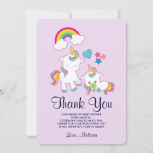Cute Mamma & Baby Unicorn Magic Tack